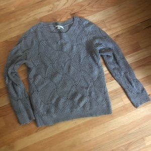 Lauren Conrad large gray sweater